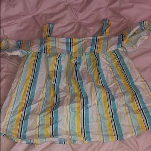 Crown & ivy off the shoulder t-shirt